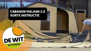 Cabanon Malawi 20 vouwwagen opzetten korte instructie [upl. by Arrio572]