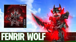 New quotFENRIR WOLFquot Lucky Draw in Skyblock  Blockman Go [upl. by Remde505]