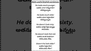 Daily useful English sentenceslooks [upl. by Rosel]