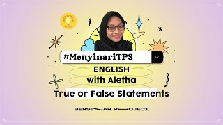 MenyinariEnglish with Aletha True or False Statement [upl. by Gratia]