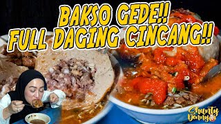 BAKSO GEDE FULL DAGING CINCANGNYA BAKSO SLAMET [upl. by Brodie]