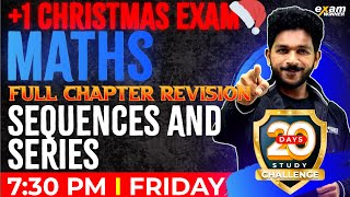 Plus One Maths Christmas Exam  Sequences and Series  Chapter9  Exam Winner 1 [upl. by Christin]