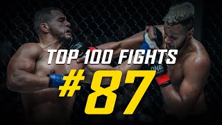 Tarik Khbabez vs Ibrahim El Bouni  ONE Championship’s Top 100 Fights  87 [upl. by Bolling]