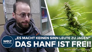 CANNABISLEGALISIERUNG Regierung legalisiert Kiffen  das sagen deutsche Bürger zu den neuen Regeln [upl. by Alidia]