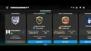 KMG GAMING Live In FC Mobile 25  eafc25 Live  Team Review  Best Tactics [upl. by Dhu422]