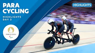 🚴 Para Cycling Highlights  Day 3  Paris 2024 Paralympic Games [upl. by Larcher]