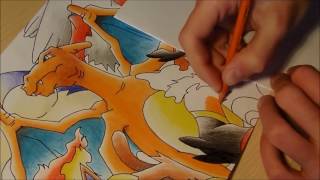 Drawing Pokemon starters of fire CharizardTyphlosionBlazikenInfernape and Emboar [upl. by Lyons]