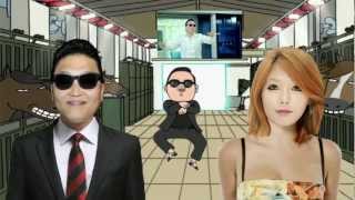 PSY GANGNAM STYLE 강남스타일 ft HYUNA Live HD 720p [upl. by Enois845]