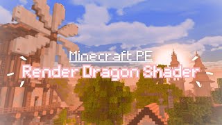 Best AESTHETIC shaders for Minecraft pe moving plants realistic clouds and more [upl. by Banerjee]