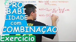 PROBABILIDADE  EXERCÍCIO  RESOLUÇÃO EXATAS APP 5 [upl. by Erodasi382]