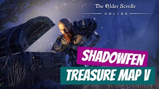 ESO Shadowfen Treasure Map V [upl. by Sivrep]