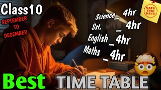 How to Score 95 Percent In Exams  Toppers secrets Timetable Best Time Table to Score 95 in Boards [upl. by Birecree]