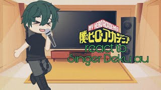 Mha react to singer deku au  Bkdk  Enjoy  All tiktoks shown are not mine  Purple galore yt [upl. by Lauralee]