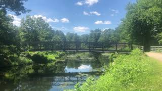 Mine Falls Park  Oxbow Lake Bridge [upl. by Idnahs138]