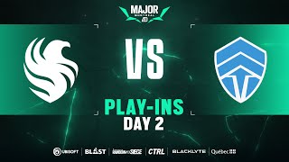 Team Falcons vs Chiefs ESC  Montreal Major  Phase 1  Day 2 [upl. by Pul480]