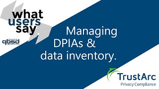 Managing DPIAs amp data inventory [upl. by Nnyltak]