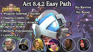 MCOC Act 842 Easy Path For Completion  Professor X Boss [upl. by Nessa]