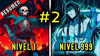 🔺REENCARN0 EN UN ESQUELETO QUE EV0LUCI0NA SUBIEND0 DE NIVEL Parte 2  Resumen de Manhwa  Manhua [upl. by Saunderson]