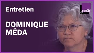 Entretien avec Dominique Méda [upl. by Drofwarc]