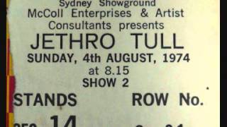 Jethro Tull  Full concert Sydney 4th August 1974 [upl. by Iago807]