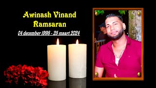 De Crematie van Awinash Vinand Ramsaran [upl. by Abbot]