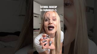 Malujemy się 💄 TUTORIAL na halloween MAKEUP kosmetolog makeup grwm halloween malujemysie [upl. by Emmi]