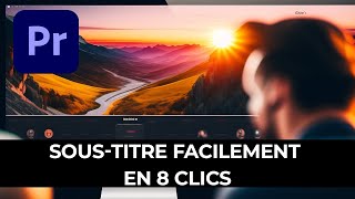 Comment ajouter des soustitres facilement dans Premiere Pro [upl. by Googins604]