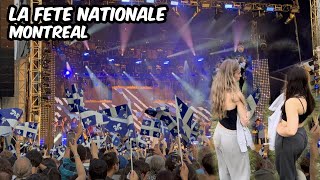 La Fête Nationale du Québec à Montréal [upl. by Ahsienaj]