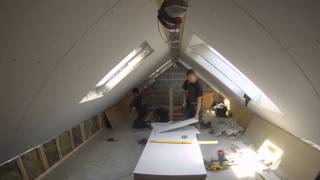 Loft Conversion Timelapse TonnaNeath [upl. by Kalvn515]