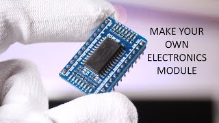 Make your own Circuit Module  Decoder CD4515  STM32 Nucleo tutorial [upl. by Aridaj]