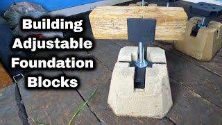 Building Adjustable Foundation Blocks [upl. by Normak]