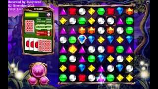 Bejeweled 3 PC Poker  1250400 6 Flushes720p60 [upl. by Silvestro]