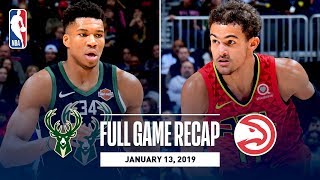 Full Game Recap Bucks vs Hawks  Trae Young Goes For 26 Points amp 10 Rebounds [upl. by Latterll550]