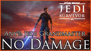 Star Wars Jedi Survivor  Jedi Grandmaster Any  No Damage [upl. by Genet148]