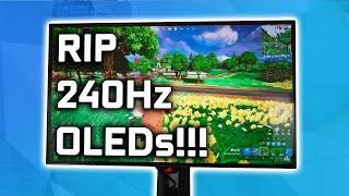 Goodbye 240Hz OLED  ASUS PG27AQDP 480Hz Monitor CES 2024 [upl. by Art]