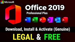 How to Download Microsoft Office 2019 For Free Windows 1011  Genuine Version Free For Lifetime 📥 [upl. by Goldia]