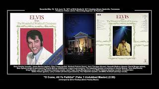 1971 RCA O Come All Ye Faithful Take 1 Undubbed Master Elvis Presley [upl. by Suhail]