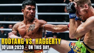 Rodtang Jitmuangnon vs Jonathan Haggerty II  On This Day [upl. by Safier]