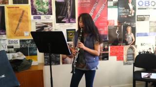 AMEB Clarinet Grade3 Menuet [upl. by Gombach223]