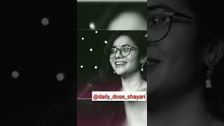 Nidhi Narwal Shayari Status  Shorts  Nidhi Narwal Emotional Poetry  Daily Dose Shayari [upl. by Oberstone]