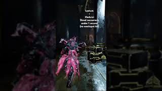 Laetum shred necramech distruption under 1 second 😀 warframe warframeshorts warframedistruption [upl. by Neelav]