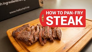 How to PanFry a Perfect Steak  60 Second Cooking Tips with Olivia [upl. by Ah]