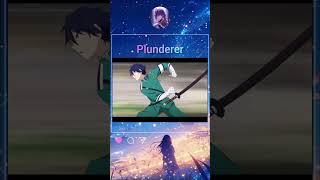 Plunderer anime animation animeedit jai454r plunderer ace Animeworld470 [upl. by Amian]