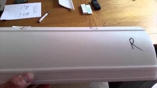 DIY Coving tutorial  How to mitre cut and put up ceiling coving edging [upl. by Alysa]