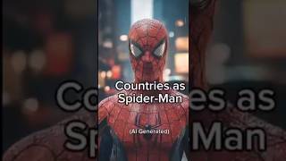 Countries as spidermen aianime [upl. by Gambrill]