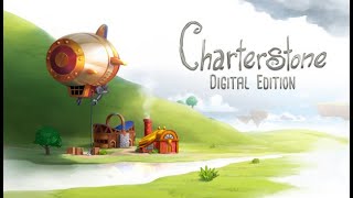 Charterstone  Digital Edition A wonderful and gorgeous boardgame [upl. by Bahner871]