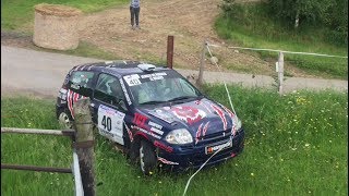 Rallye du forez 2017 crash and show [upl. by Enyedy]