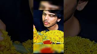 ASMR Mukbangers Eating Pasta And Noodles With Fried Chicken Pieces And Boiled Eggs With Salad Show [upl. by Rafael]