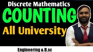 COUNTINGRule of Sum and Product BINOMIAL Coefficient and IdentitiesPermutation and Combination [upl. by Philine974]