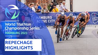 2023 WTCS Hamburg SuperSprint WCH Repechage highlights [upl. by Primrosa]